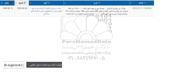 استعلام، استعلام رولیک زیر روتاری اسکرین