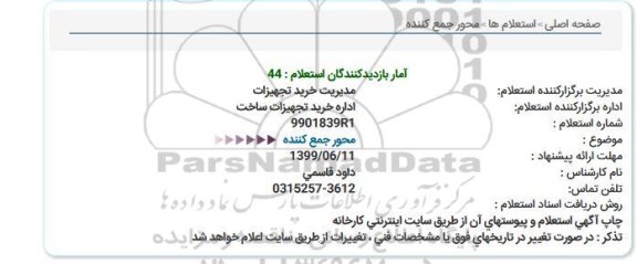 استعلام، استعلام محور جمع کننده 