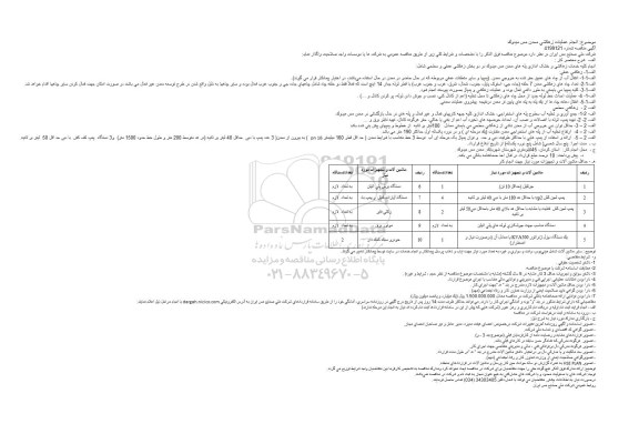 مناقصه، مناقصه انجام عملیات زهکشی معدن میدوک و...