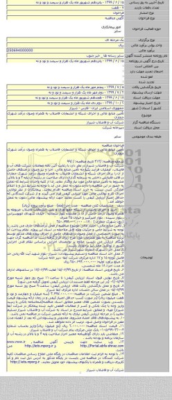 تأمین منابع مالی و اجرای شبکه و انشعابات فاضلاب به همراه وصول درآمد شهرک جماران