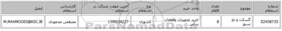 گسکت و نخ نسوز