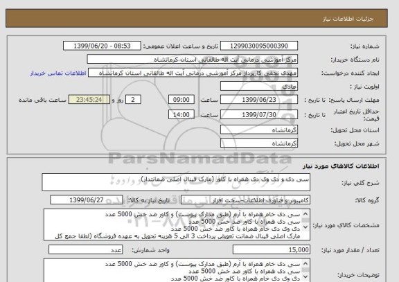 استعلام سی دی و دی وی دی همراه با کاور (مارک فینال اصلی ضمانتدار) 
