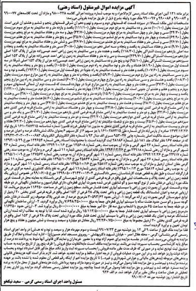 مزایده مزایده ملک 65 مترمربع