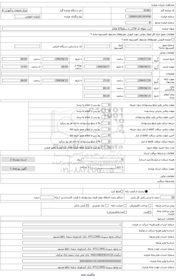 ذرت علوفه ای 130تن در سطح 2/5 هکتار