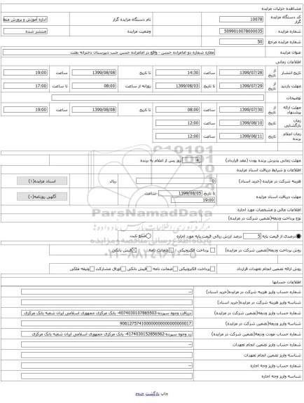 مغازه شماره دو امامزاده حسن - واقع در امامزاده حسن جنب دبیرستان دخترانه بعثت