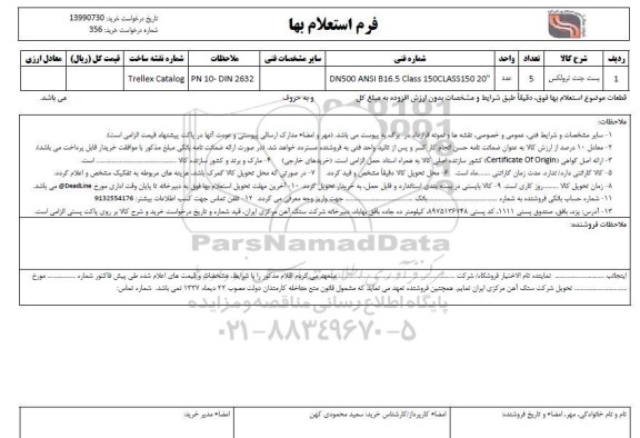 استعلام بست جنت ترولکس
