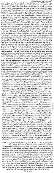 مزایده،مزایده فروش ششدانگ یک قطعه زمین به مساحت 173.13 مترمربع و...