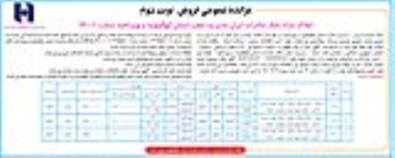 مزایده مزایده فروش املاک مازاد کاربری آپارتمان نوبت اول