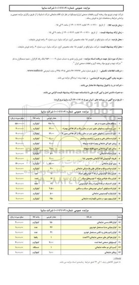مزایده،مزایده پسماند عادی به صورت درهم ....