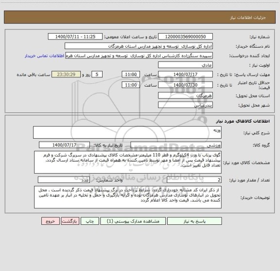 استعلام وزنه