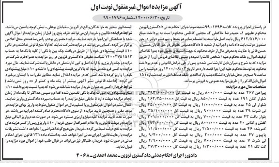 مزایده، مزایده پیراهن ...