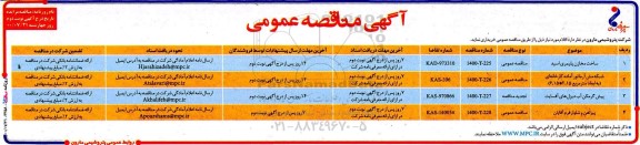 مناقصه خرید MBR ساخت مخازن پلیمری اسید....- نوبت دوم