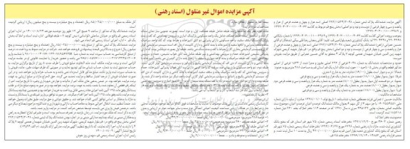 مزایده مزایده ششدانگ پلاک ثبتی بخش پنج 