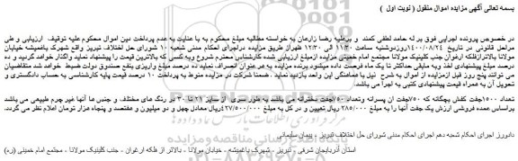 مزایده تعداد 1500جفت کفش بچگانه