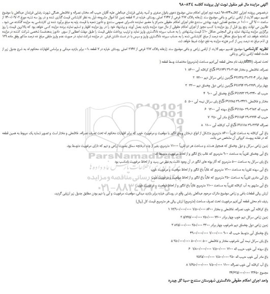 مزایده ه پلاک 217 فرعی از 2147 اصلی