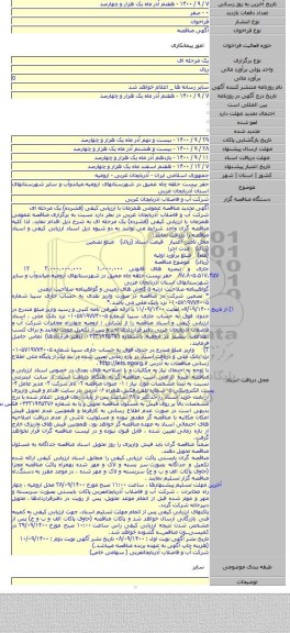 حفر بیست حلقه چاه عمیق در شهرستانهای ارومیه،میاندوآب و سایر شهرستانهای استان آذربایجان غربی