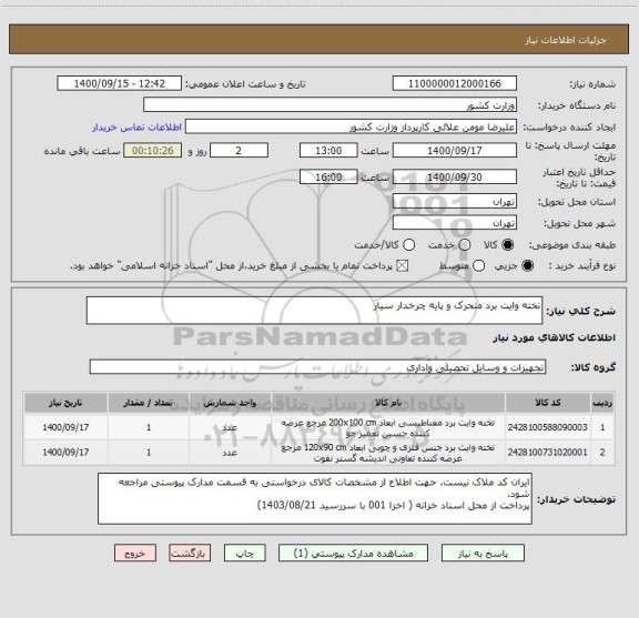 استعلام تخته وایت برد متحرک و پایه چرخدار سیار