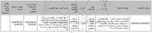 فراخوان ارزیابی کیفی 