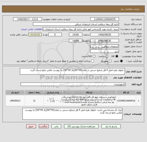استعلام تابلوی نقره اصل 4 قل صنایع دستی در ابعاد(40*50)یا( 45*55) به پیوست عکس تابلو ارسال گردد