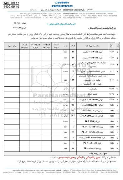 استعلام، استعلام پلیت
