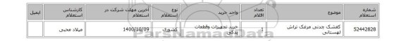 کفشک چدنی مرغک تراش لهستانی