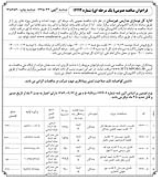 مناقصه تخریب و احداث مدرسه