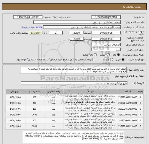 استعلام ایروی افراد بومی در اولویت میباشند اقلام باید دارای برچسب اصالت کالا بوده کد کالا مشابه میباشد به قیمتهای نقدی ترتیب اثر داده نخواهد شد