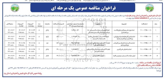 فراخوان مناقصه احداث دیوار ساحلی ...
