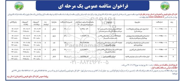 فراخوان مناقصه احداث دیوار ساحلی ...