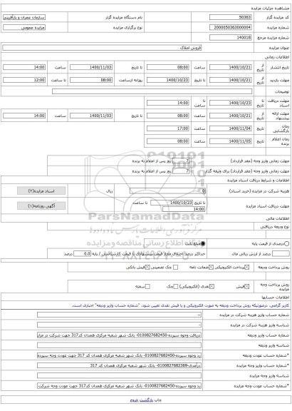فروش املاک