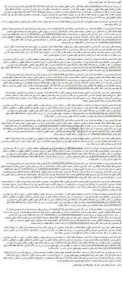 مزایده ششدانگ عرصه و اعیان یک باب مغازه