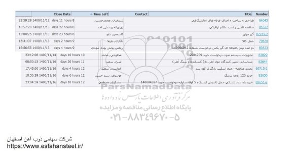 استعلام طراحی و ساخت و اجرای غرفه های نمایشگاهی ...