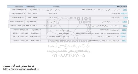 استعلام، استعلام تعمیر هارد و مشکل در نصب نزم افزار ...