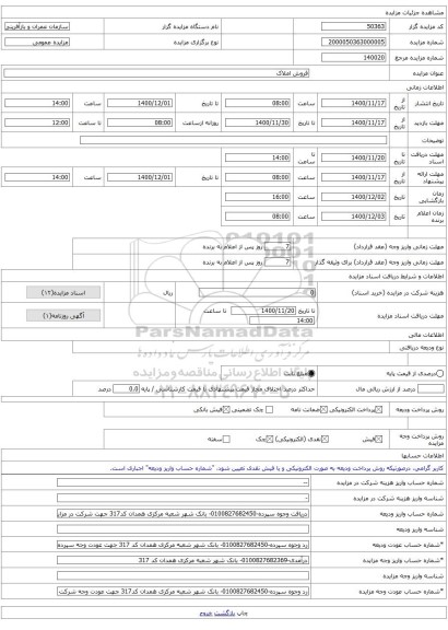 فروش املاک