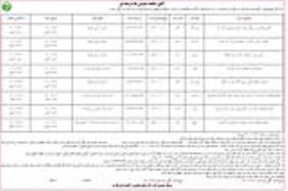 مناقصه تکمیل چکدم و رسوبگیر و فاز 1 تغذیه مصنوعی و... نوبت دوم