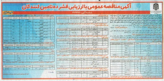فراخوان مناقصه خرید تجهیزات ...