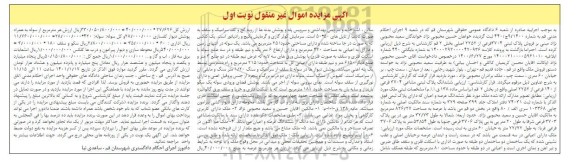 مزایده پلاک ثبتی 3704 فرعی از 2252 اصلی بخش 2 
