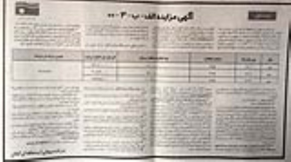 مزایده یک قطعه برگ طبیعی