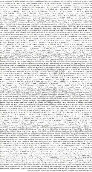 آگهی مزایده دستگاه کناره پیچ لینو و غیره ...