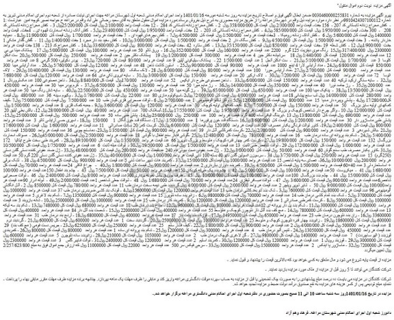 مزایده فروش 1 -  کفش محراج زنانه تابستانی کد 207 -  156 جفت و...